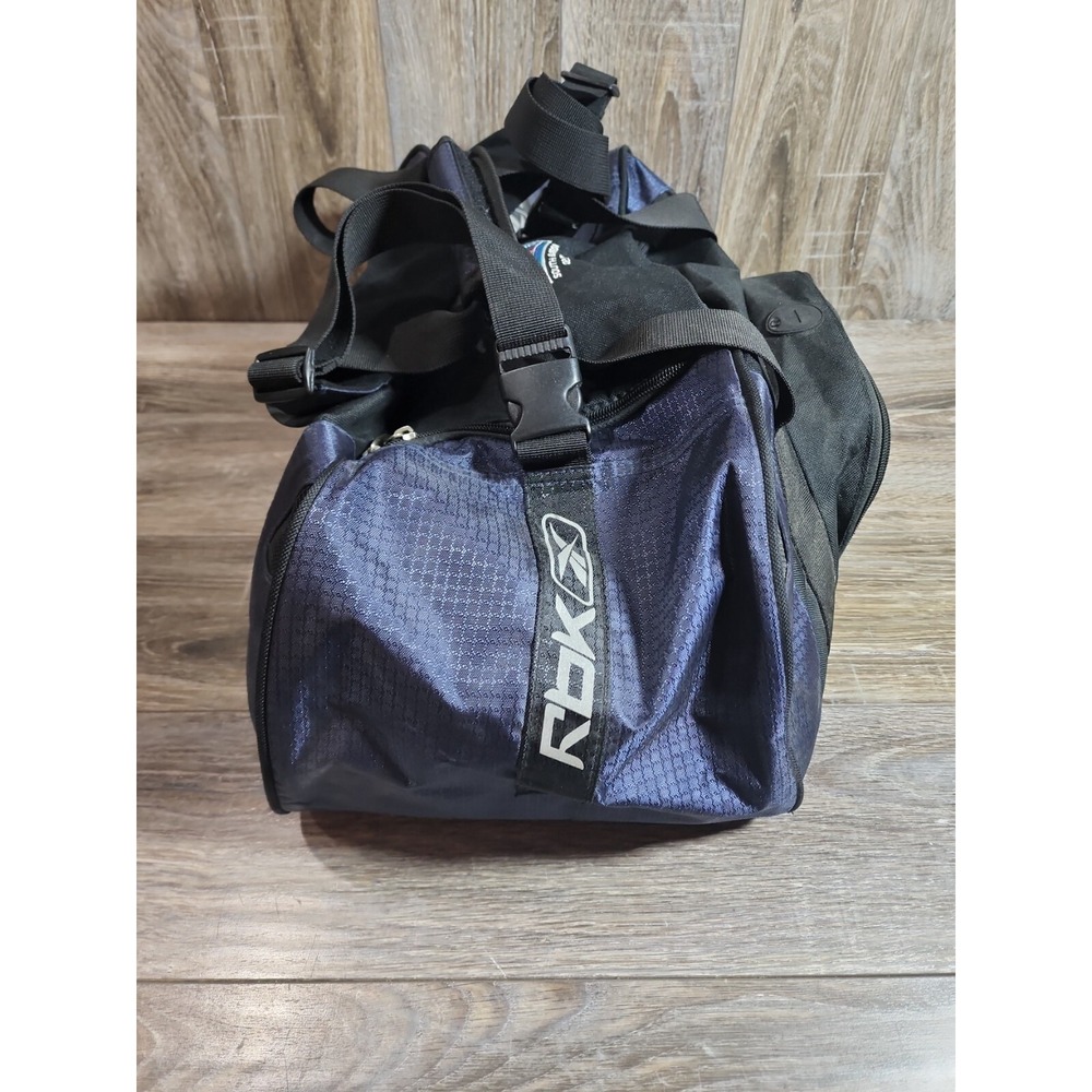 2007 Super Bowl Colts V Bears XLI Duffel Bag NFL Reebok Orange Blue‎ - Picture 6 of 11